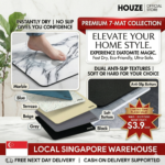 [HOUZE] Diatomite Absorbent Mat & Soft Diatomite Absorbent Mat